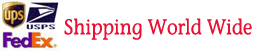 Shipping world wide