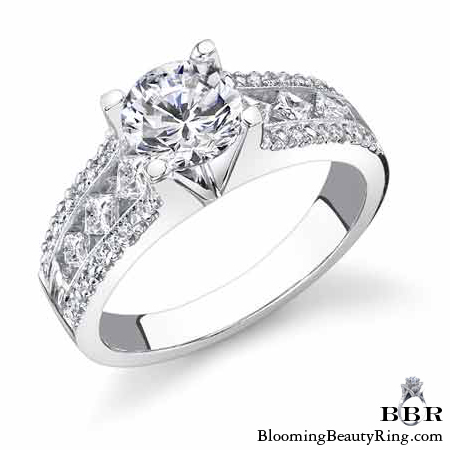 Newest Engagement Ring Design - nrd-348e