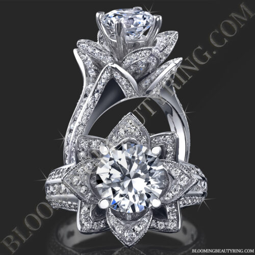 The Large Original Blooming Beauty Engagement Ring