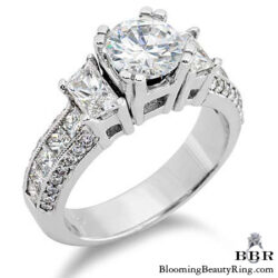 1.10 ctw. 14K Gold Diamond Engagement Ring - nrd215