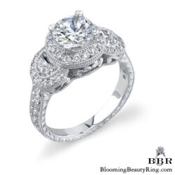 1.04 ctw. 14K Gold Diamond Engagement Ring - nrd316