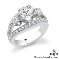 1.15 ctw. 14K Gold Diamond Engagement Ring - nrd318