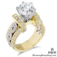 1.15 ctw. 14K Gold Diamond Engagement Ring – nrd332-3