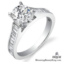 1.0 ctw. 14K Gold Diamond Engagement Ring – nrd334-1