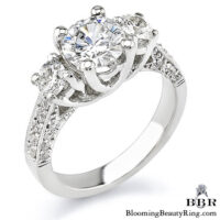 .90 ctw. 14K Gold Diamond Engagement Ring – nrd336