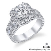 1.25 ctw. 14K Gold Diamond Engagement Ring – nrd506-1