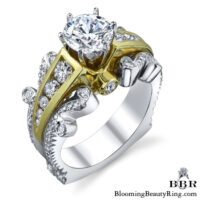 1.05 ctw. 14K Gold Diamond Engagement Ring – nrd519