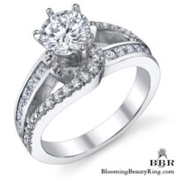 .85 ctw. 14K Gold Diamond Engagement Ring – nrd540