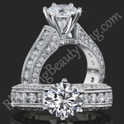 Newest Engagement Ring Design - nrd-411e-1
