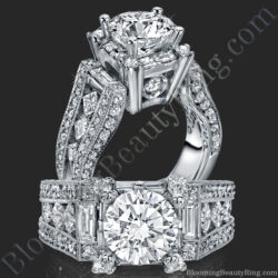 The Royal Throne Diamond Engagement Ring